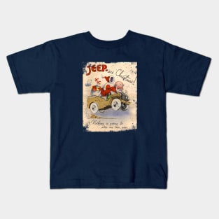Christmas WW2 Poster retro Kids T-Shirt